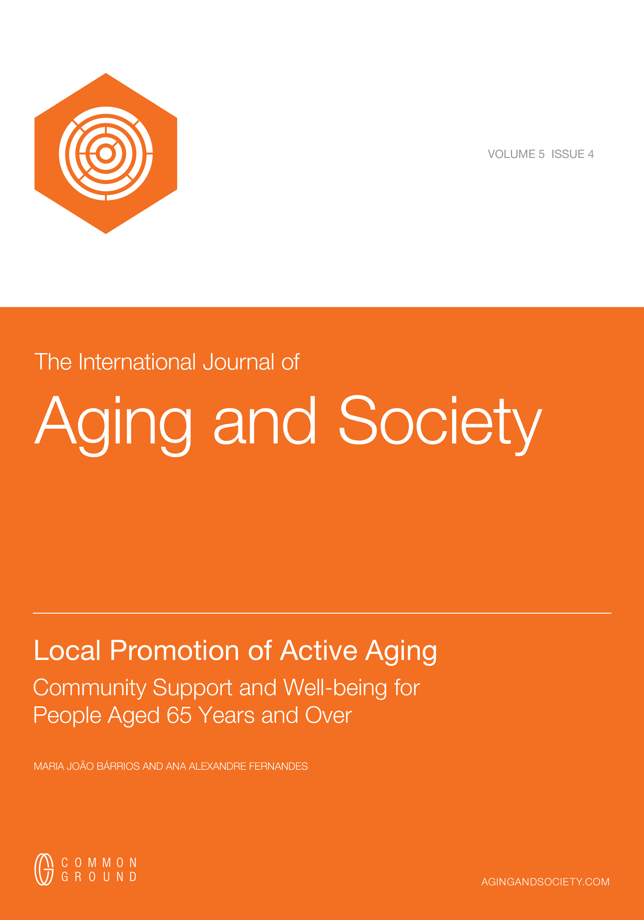 Local Promotion of Active Aging - Article - CGScholar