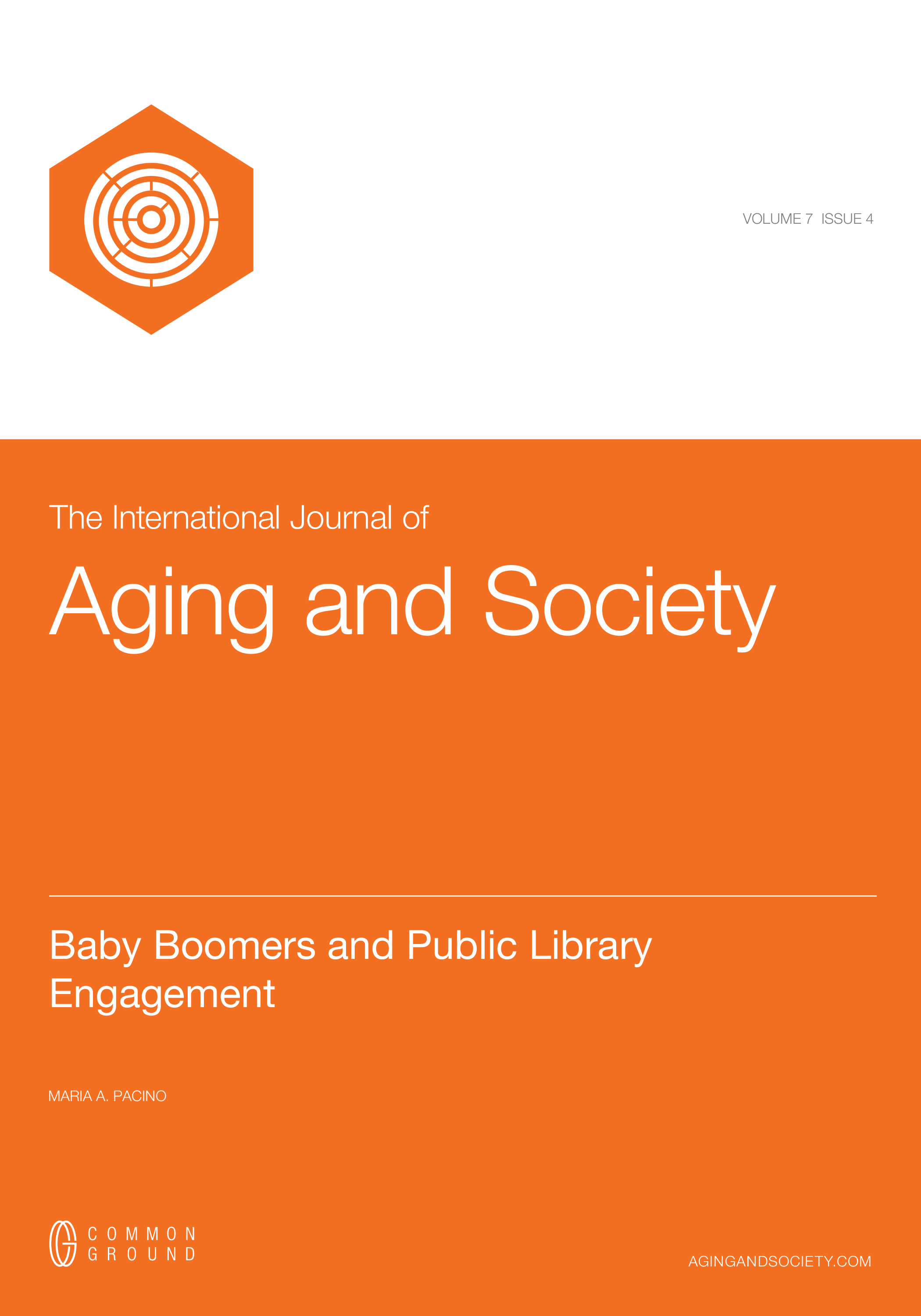 Baby Boomers and Public Library Engagement - Article - CGScholar