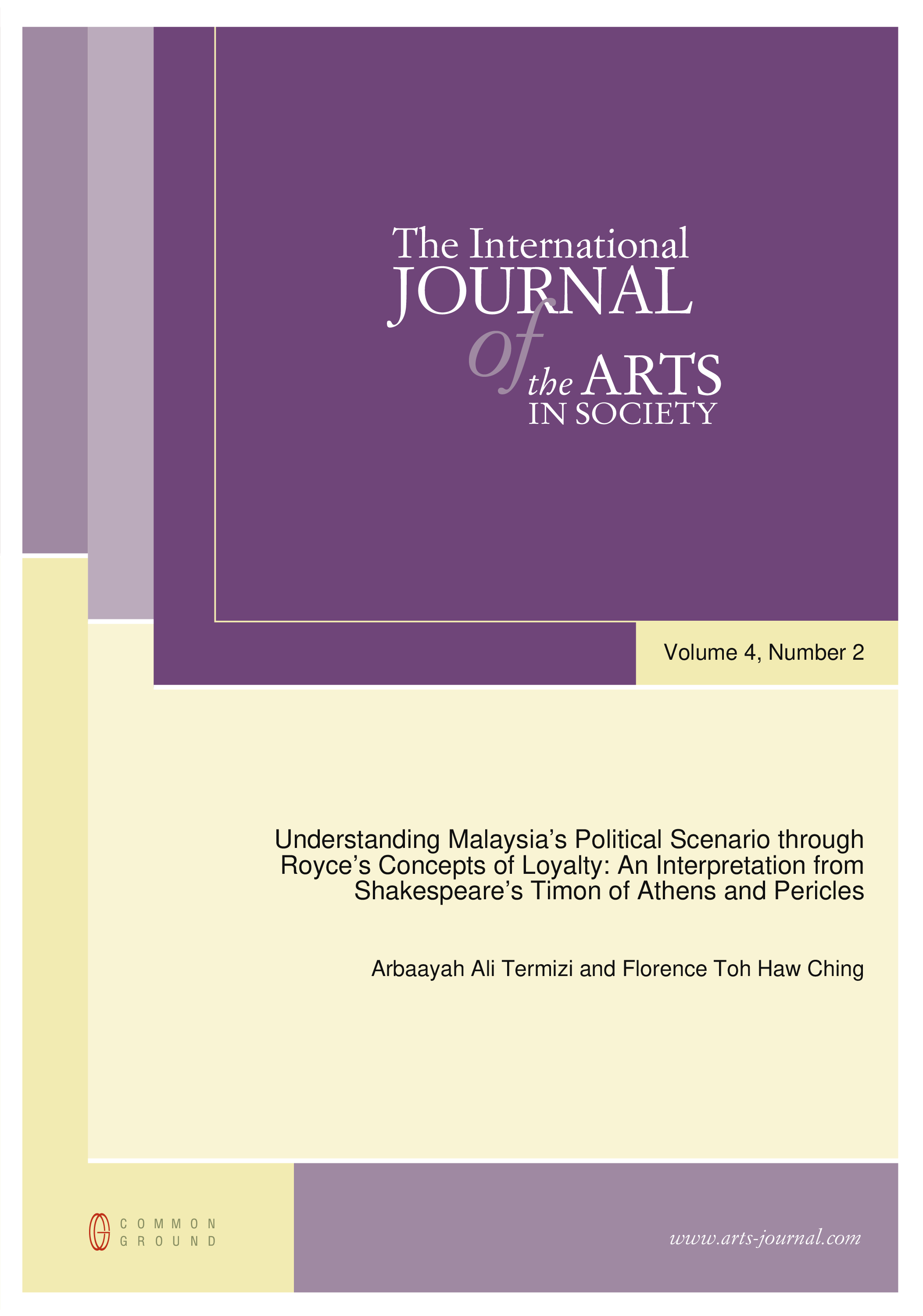 Understanding Malaysia’s Political Scenario through Royce’s Concepts of ...