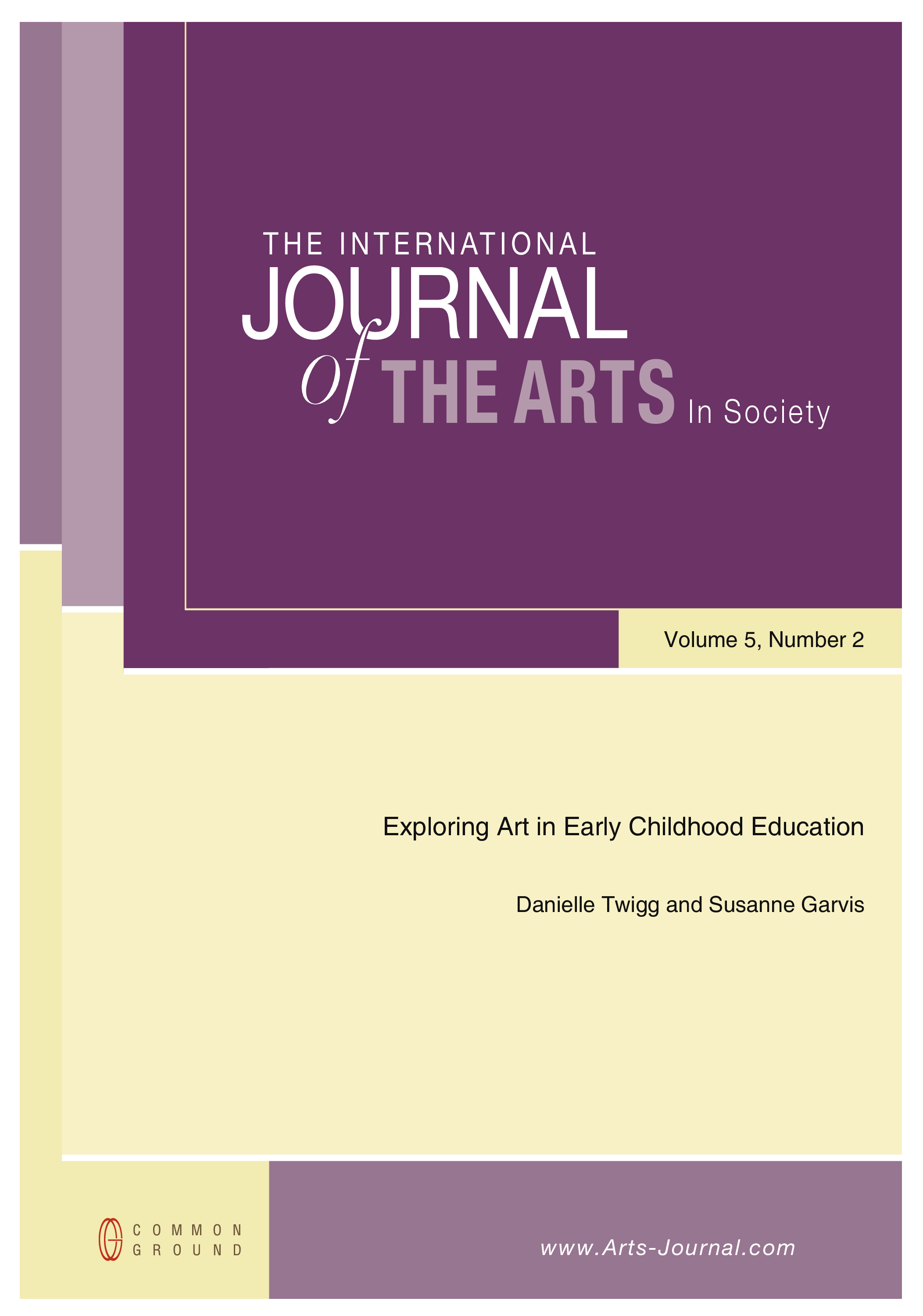 Exploring Art in Early Childhood Education - Article - CGScholar