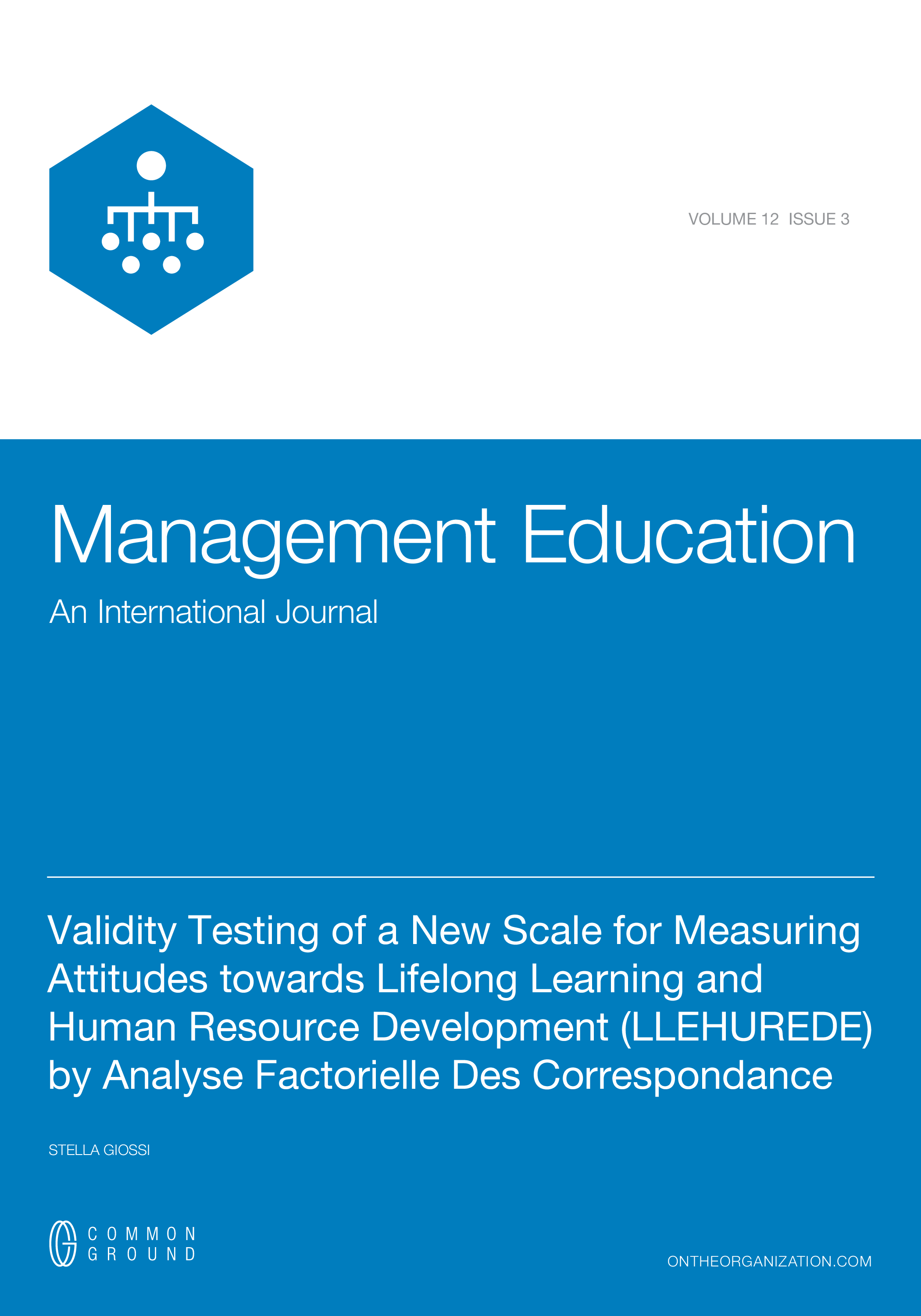 Validity Testing of a New Scale for Measuring Attitudes towards ...
