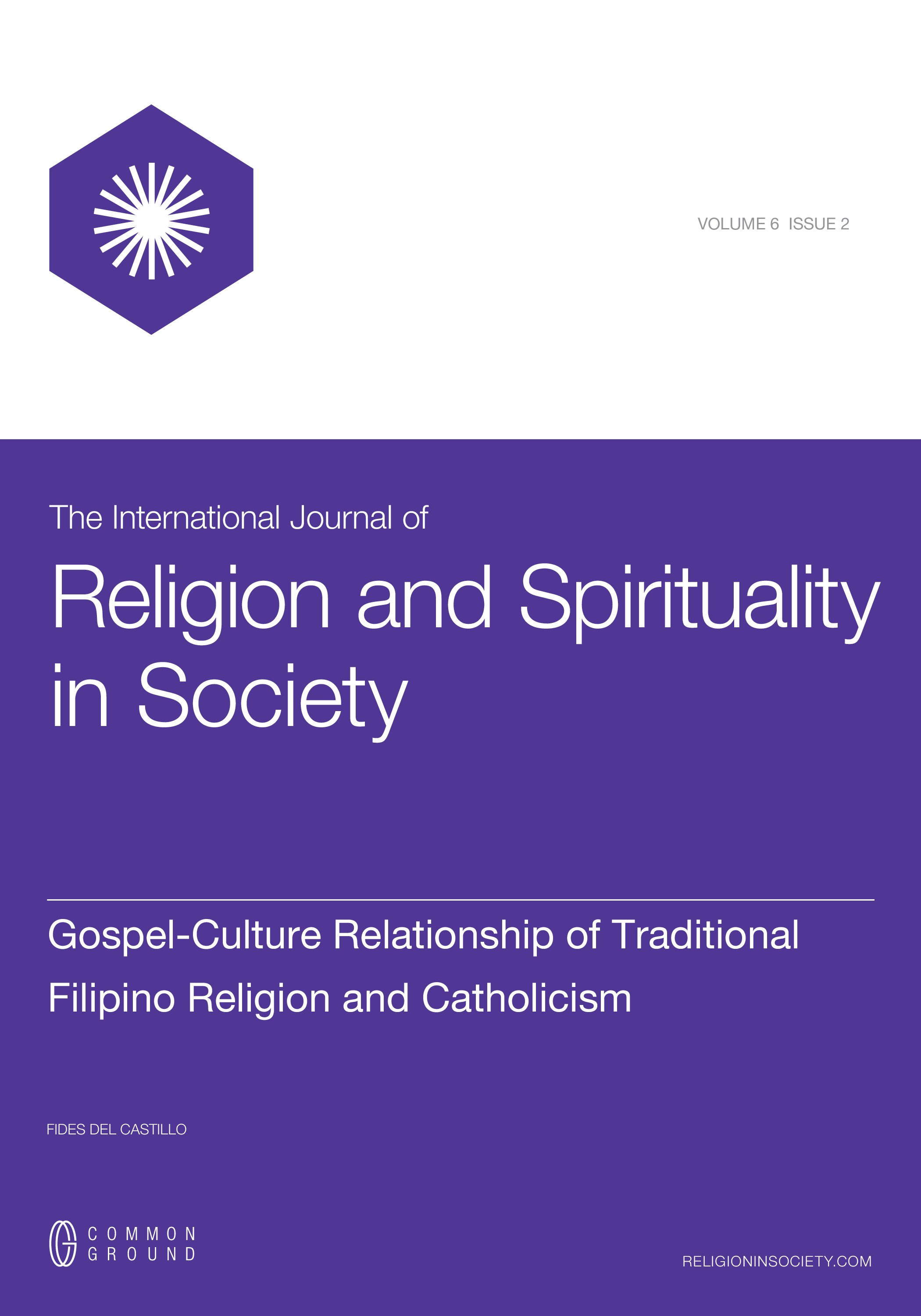 Gospel-Culture Relationship of Traditional Filipino Religion and ...