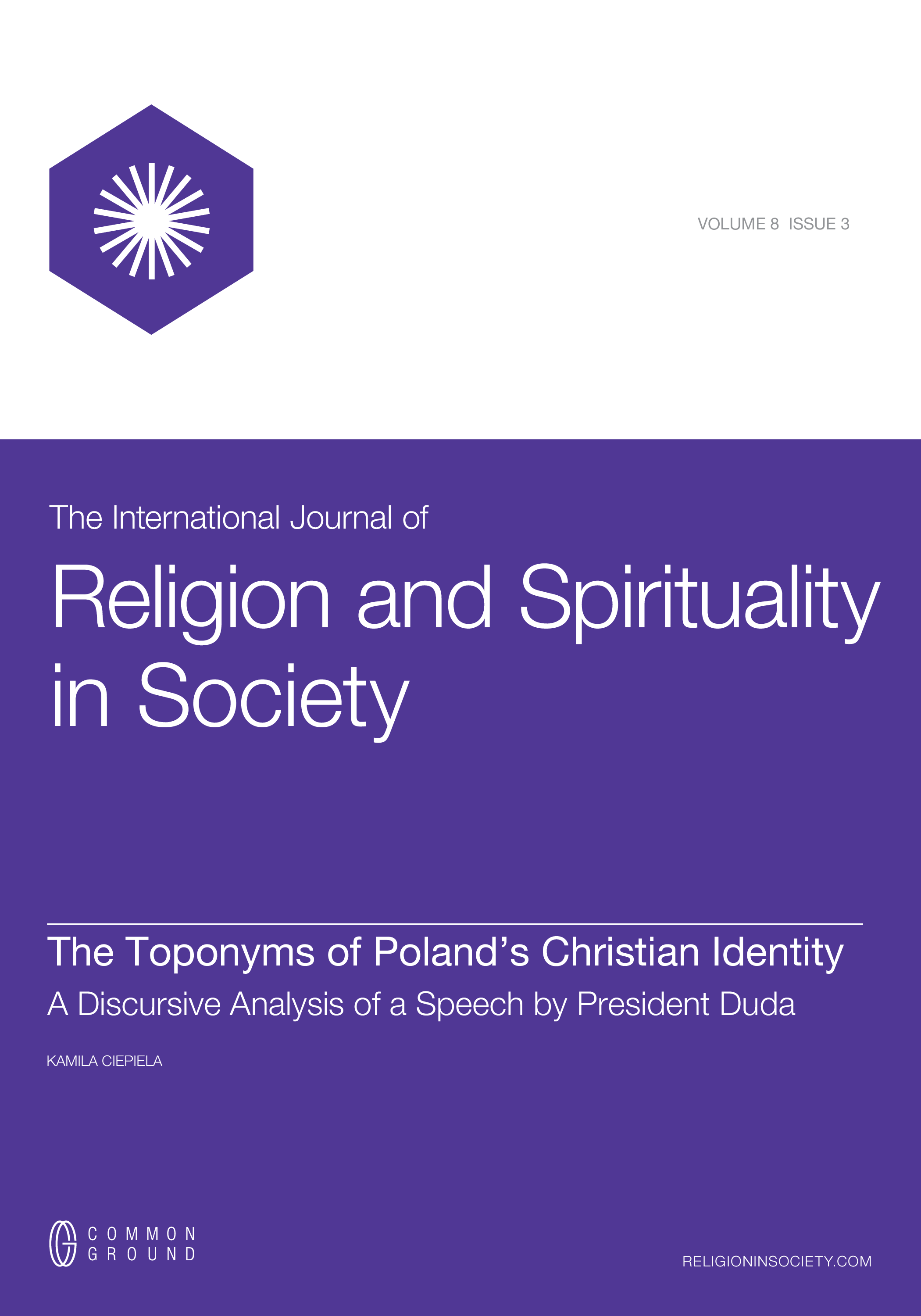 The Toponyms of Poland’s Christian Identity - Article - CGScholar