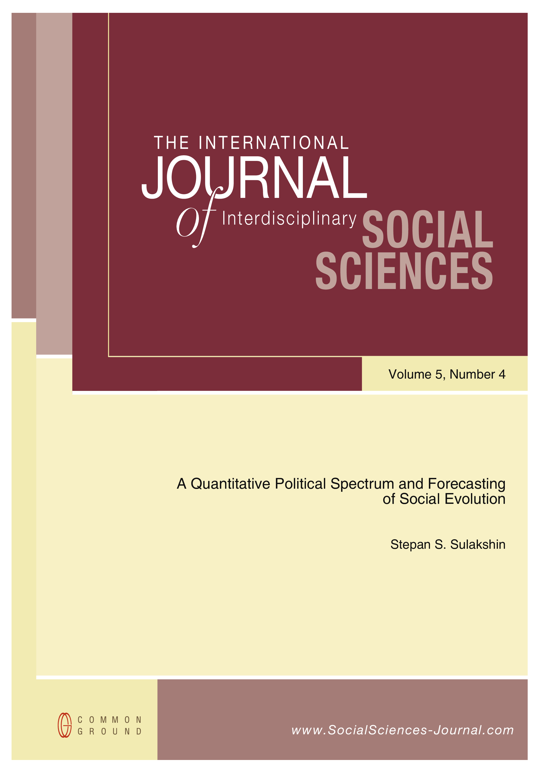 A Quantitative Political Spectrum and Forecasting of Social Evolution ...
