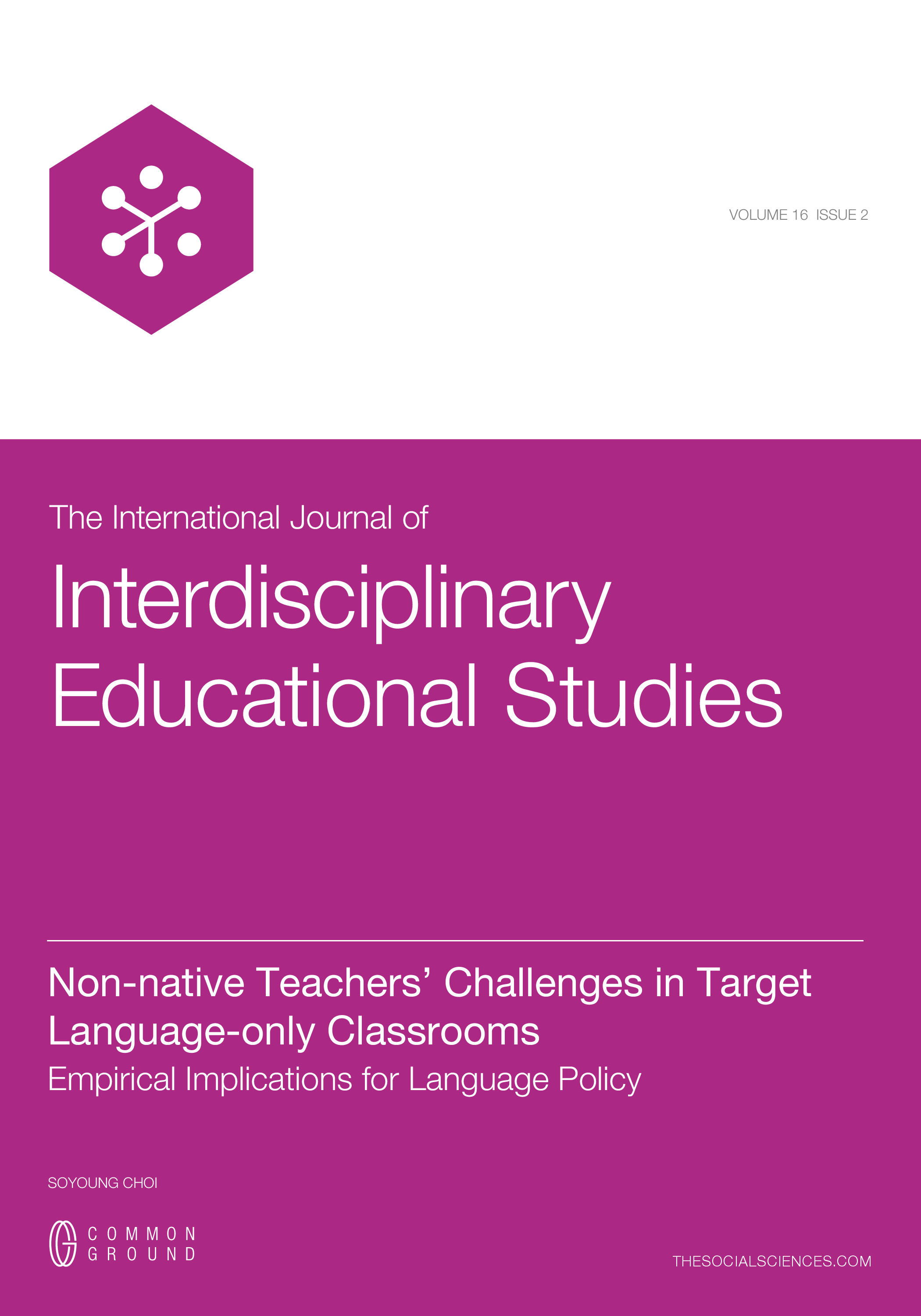 Non-native Teachers’ Challenges in Target Language-only Classrooms ...