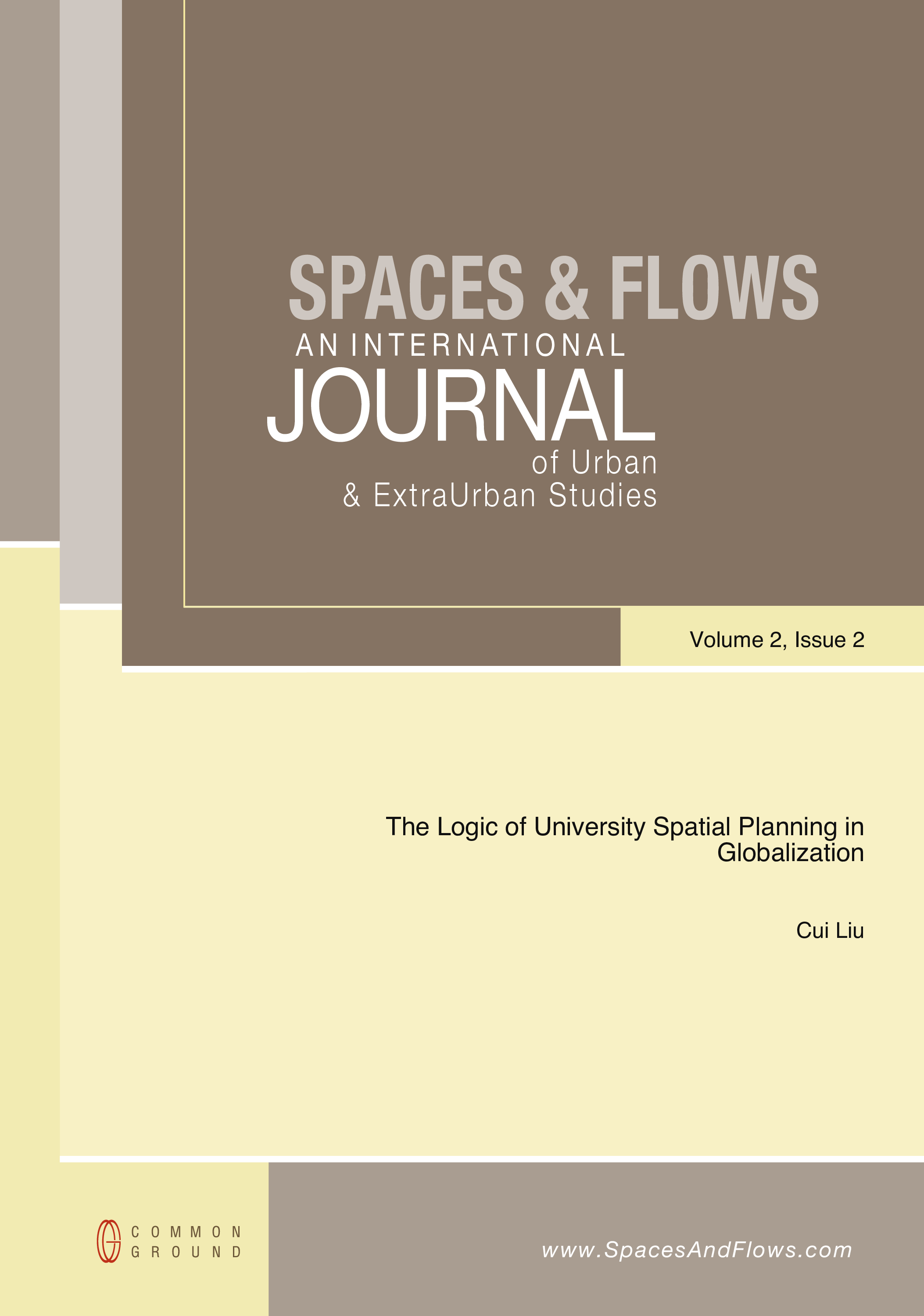 The Logic of University Spatial Planning in Globalization - Article ...