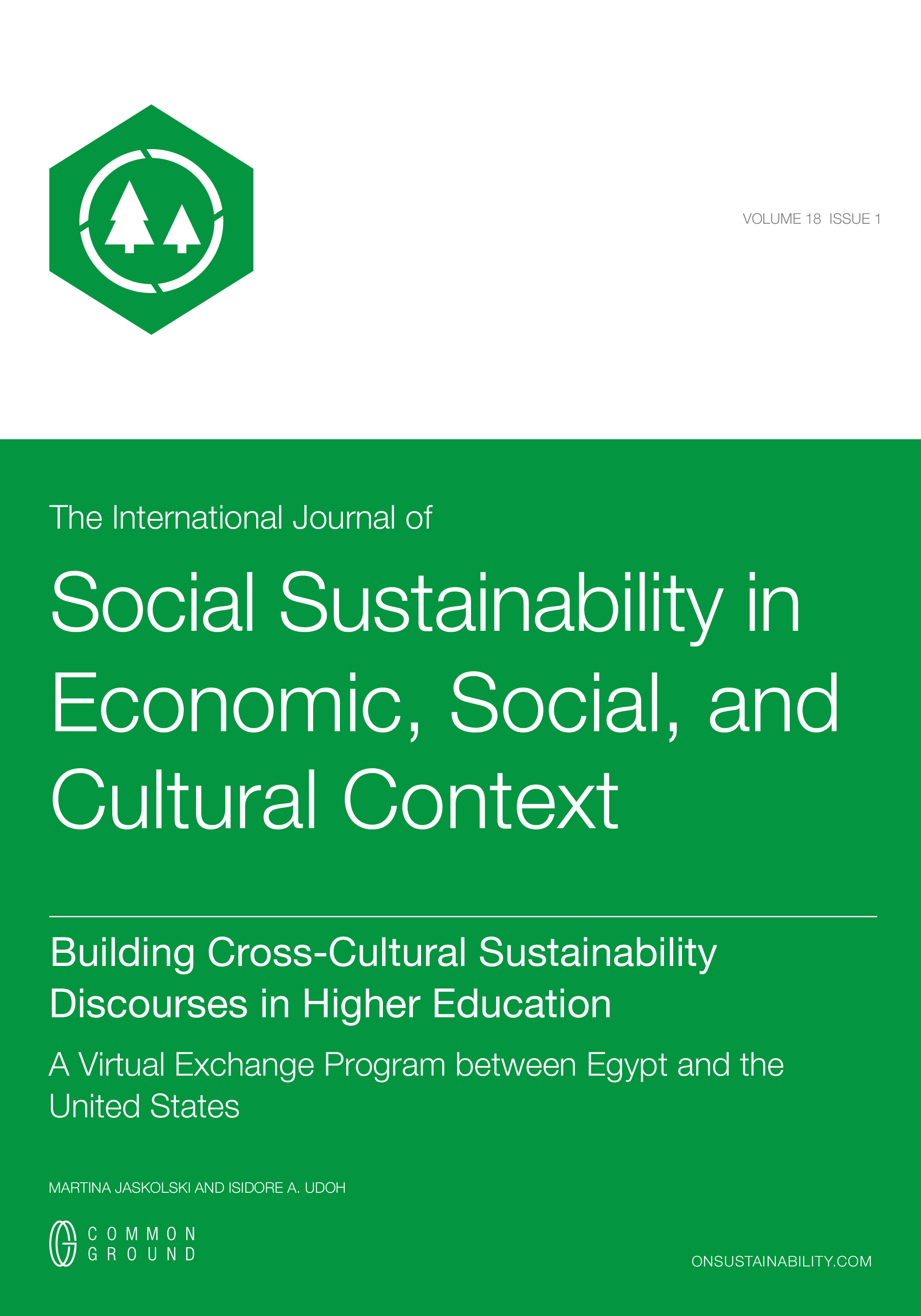 Building Cross-Cultural Sustainability Discourses in Higher Education ...