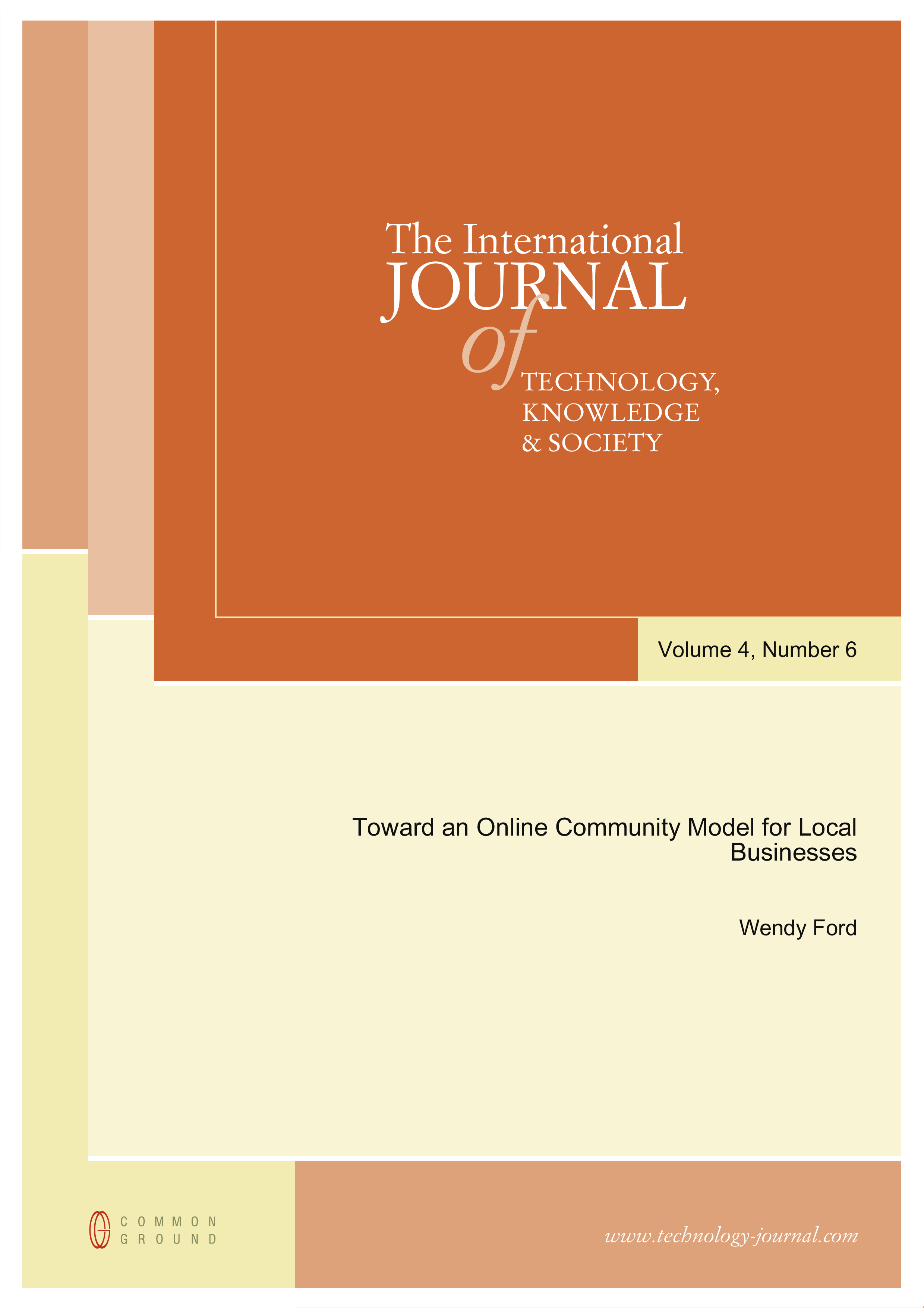 Toward an Online Community Model for Local Businesses - Article - CGScholar