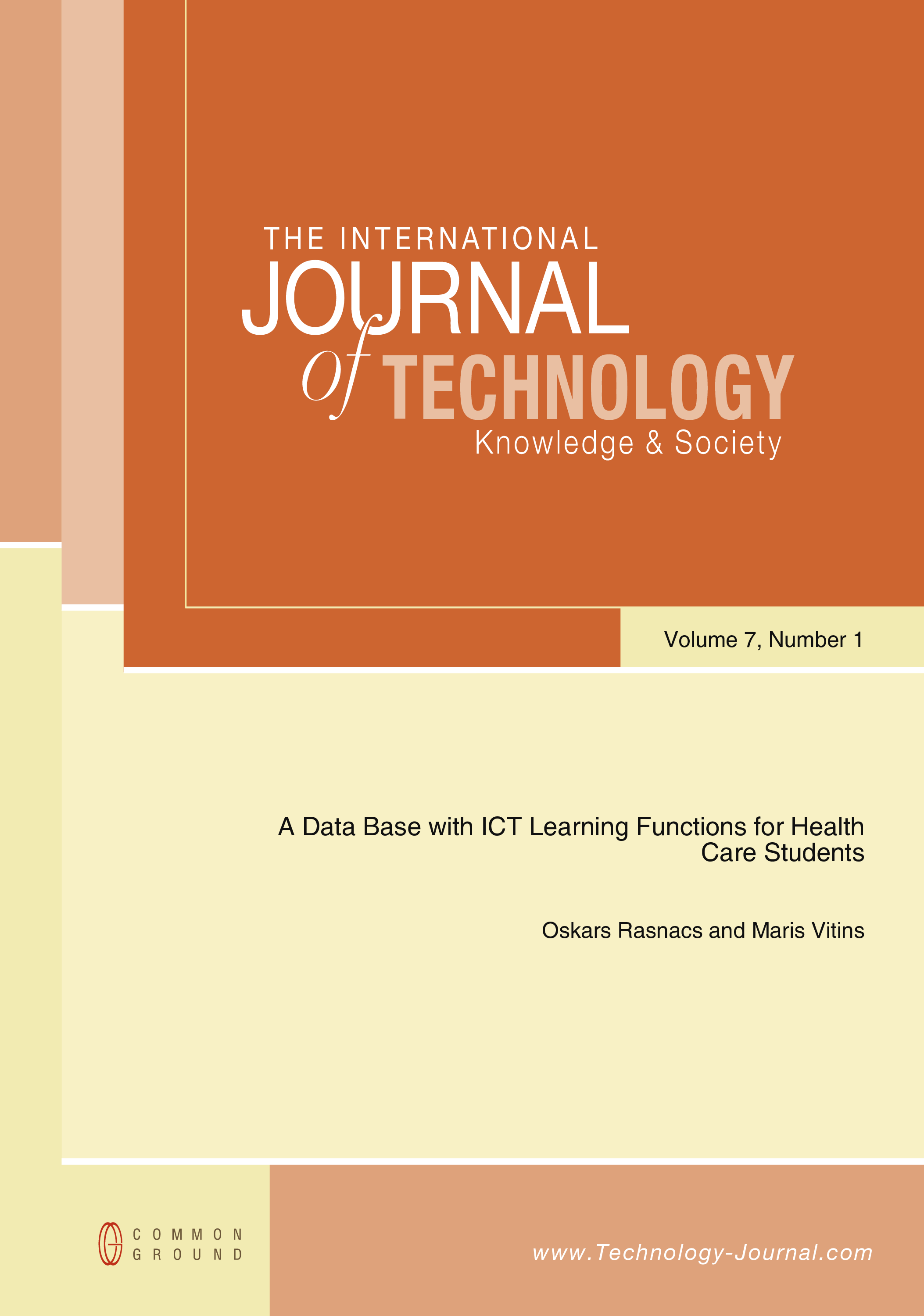 A Data Base with ICT Learning Functions for Health Care Students ...