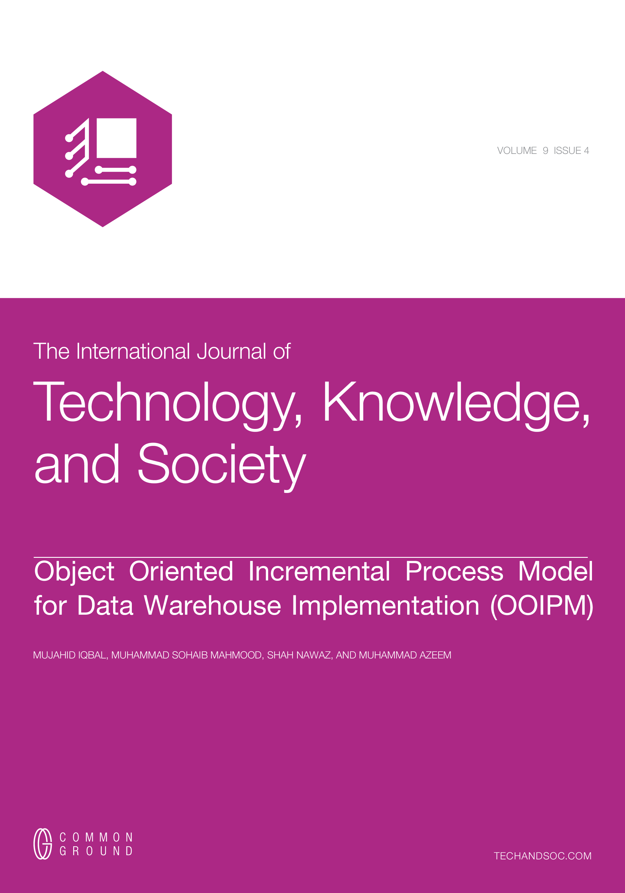 Object Oriented Incremental Process Model for Data Warehouse ...