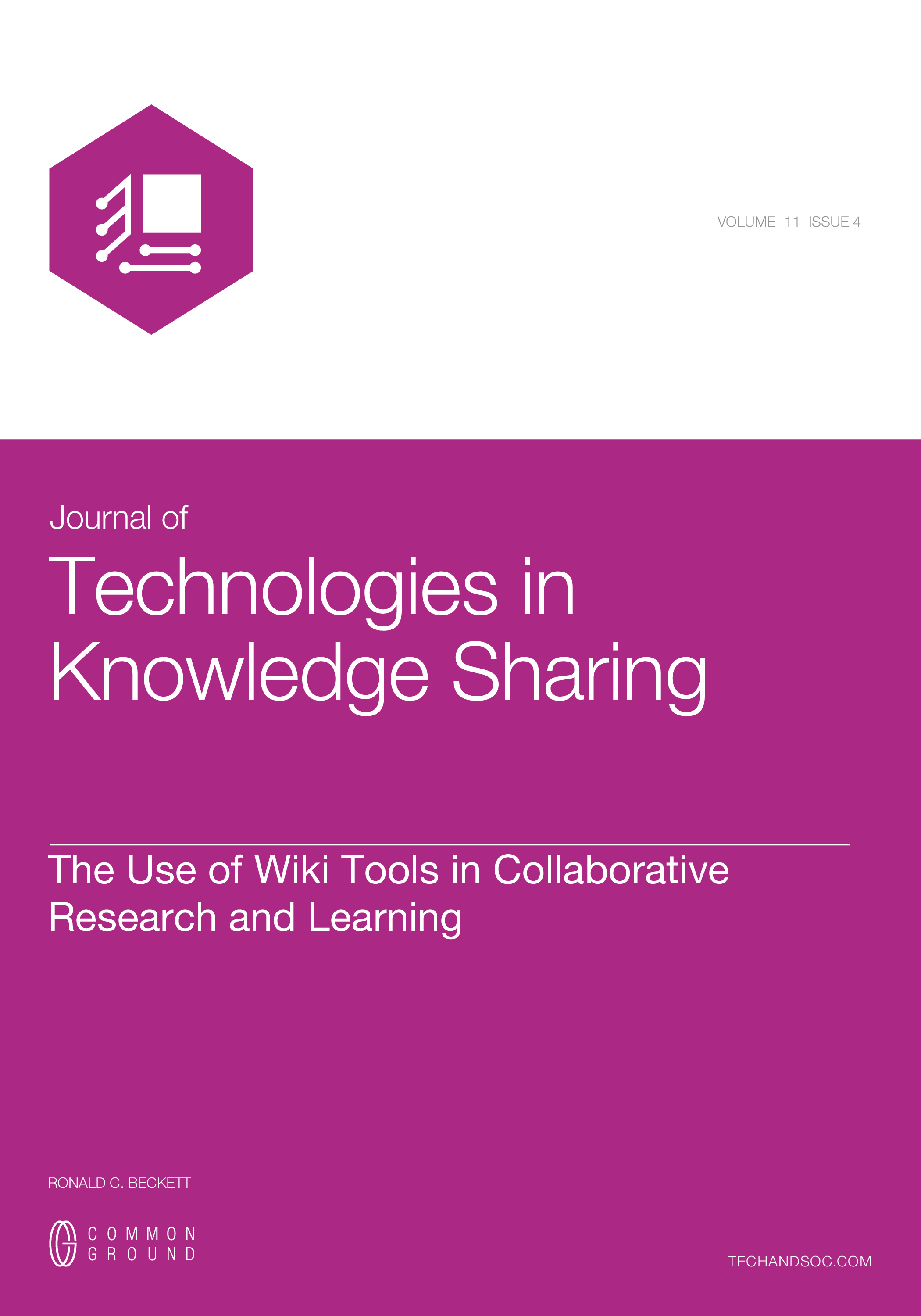 Use of Wiki Tools in Collaborative Research and Learning - Article ...