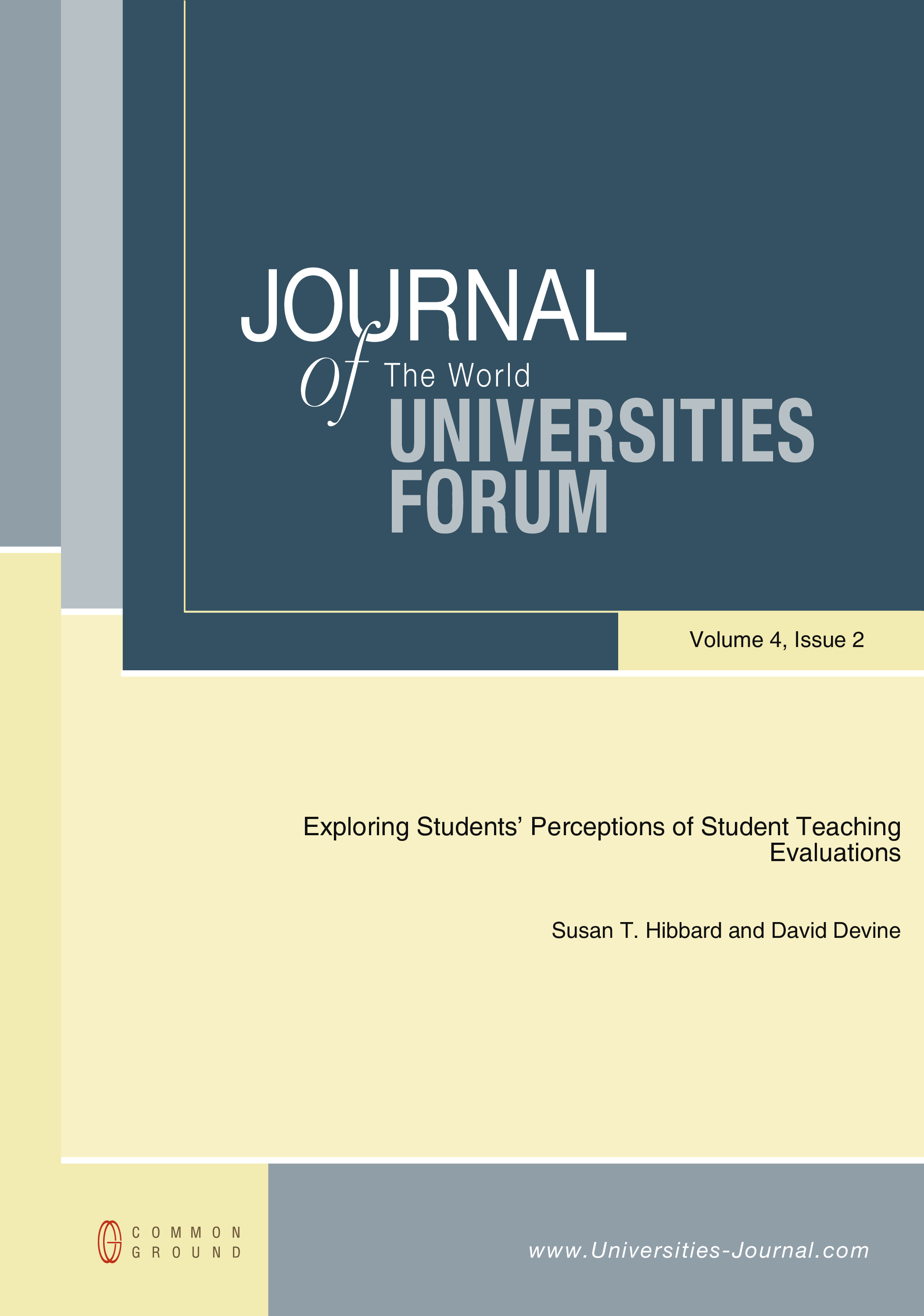 Exploring Students’ Perceptions of Student Teaching Evaluations ...