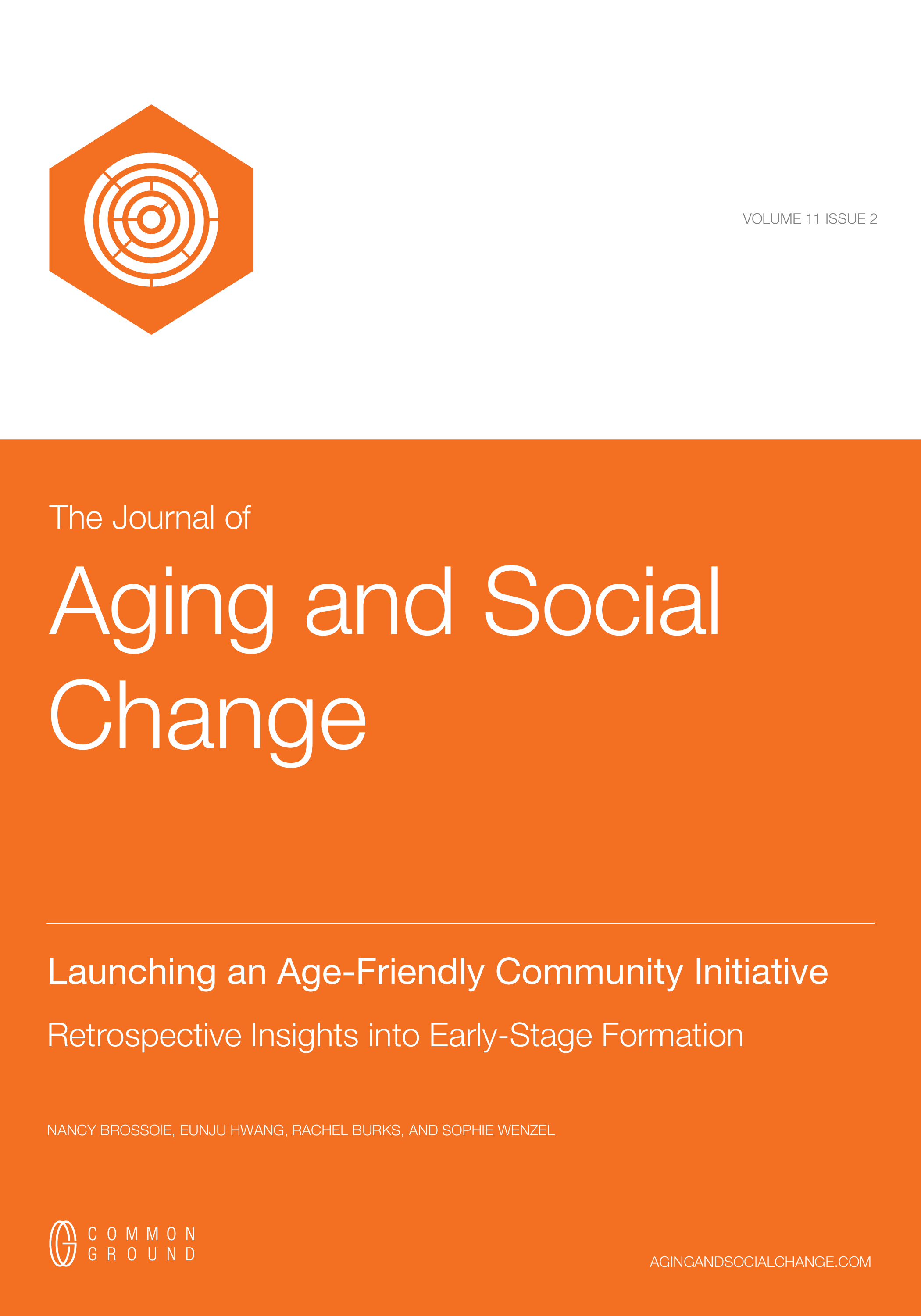 Launching an Age-Friendly Community Initiative - Article - CGScholar