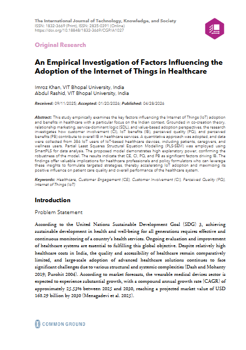 An Empirical Investigation of Factors Influencing the Adoption of the ...