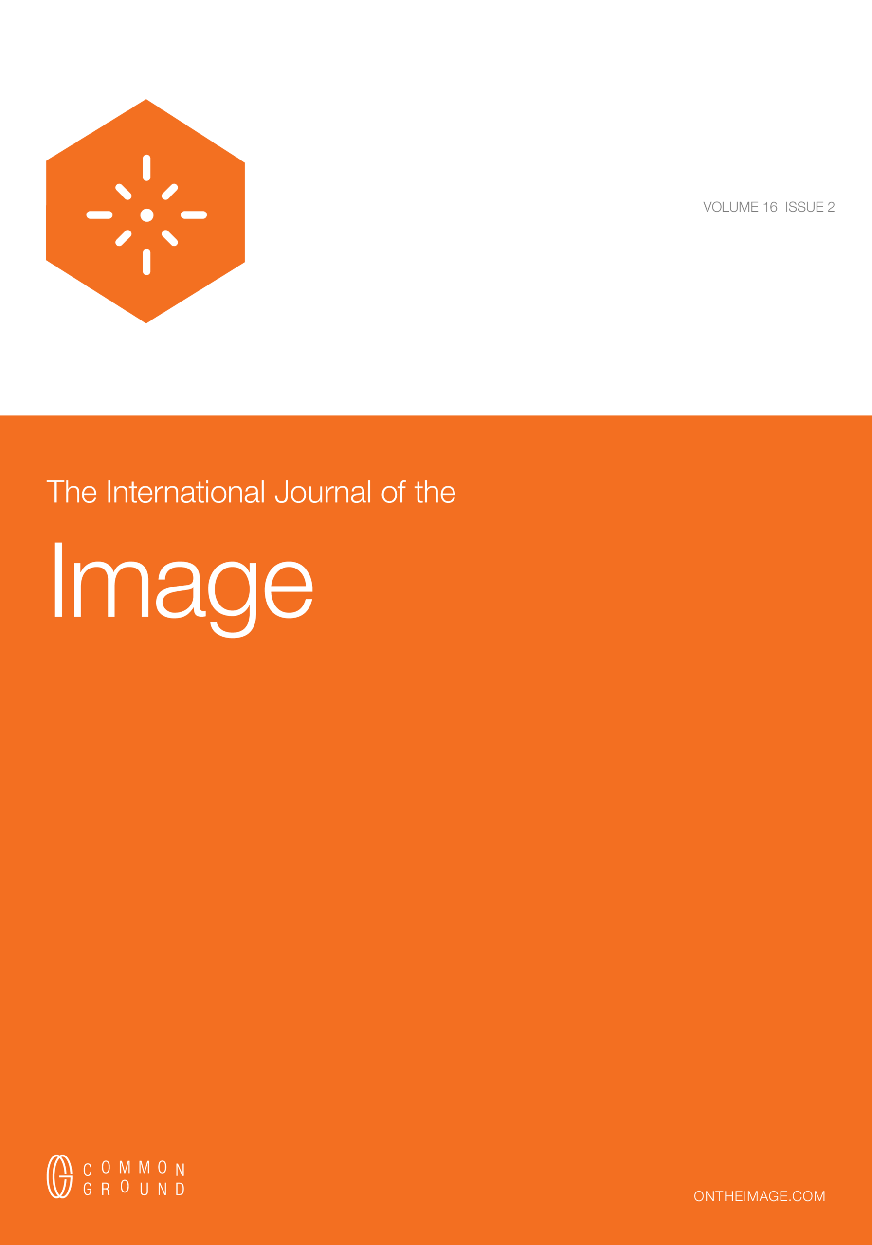 The International Journal of the Image - Vol. 16 - Issue 2 - CGScholar